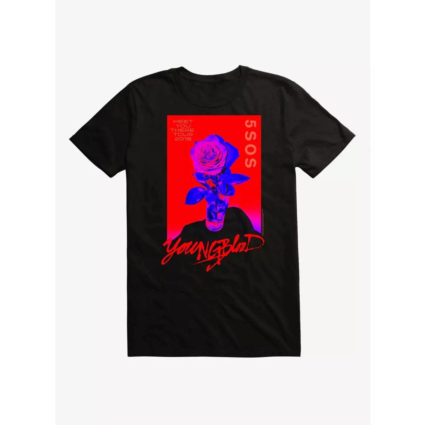 5 Seconds Of Summer Everyones A Star TShirt Unisex Oversized Crew Neck Short Sleeve Tee Comfortable Summer Outdoor Tops Tees S