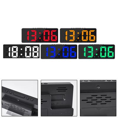 Voice Activated LED Digital Clock with Temperature and Electronic Watch