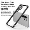 Bare-metal Feel Aluminum Alloy Metal Frame Camera Protection Phone Case For Samsung Galaxy S26 Ultra S25 S24 Fe Four-corner Anti-fall Cover