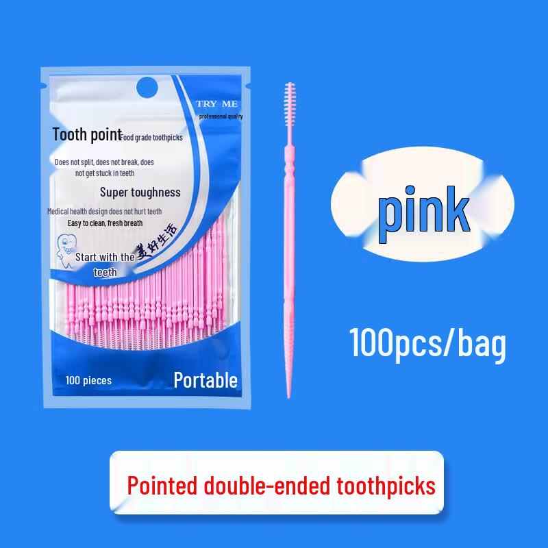 Chidian Plastic Double-Headed Toothpicks