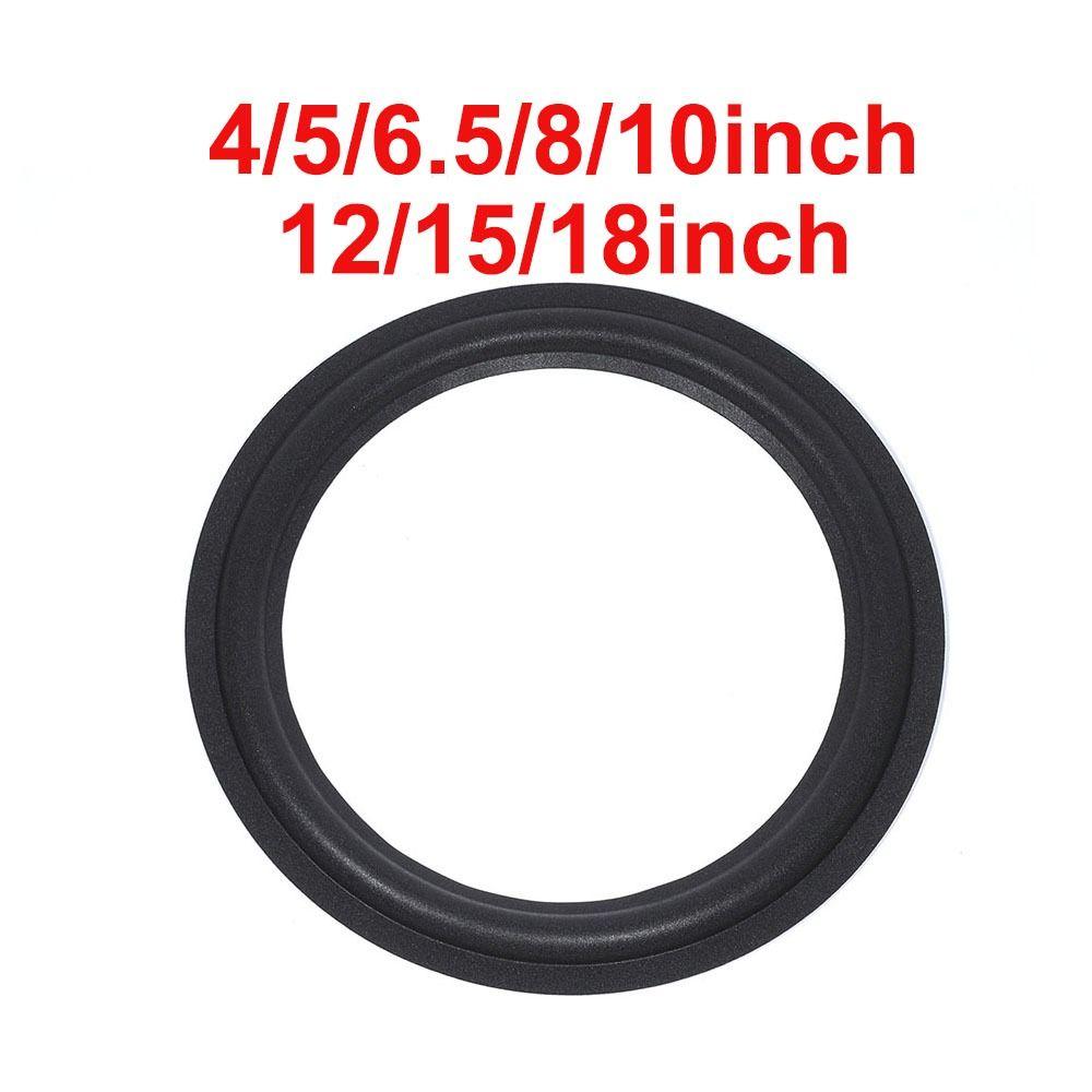 Round Shape Speaker Edge Surround Flexible Speaker Repair Ring  Woofer Replacement