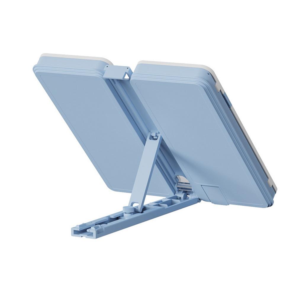 

Dual-use Reading Bookshelf Pencil Case Large Capacity Multi-functional Bookstand Stationery Box Stationery Organizer синий