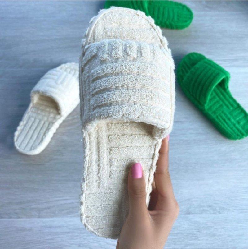 Faux Fur Home Slippers Fluffy Women'S Slippers Cozy Furry Flat Sandals Women'S Cute Slippers Shoes Women'S Indoor Flip-Flops