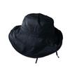Pleasantly Cool Sunshade Bucket Hat Windproof Rope Foldable Basin Cap  Travel