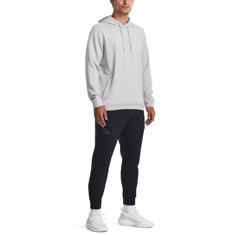 Under Armour Sweatshirts Men's Gray Hooded Moderate Other 1379668-014