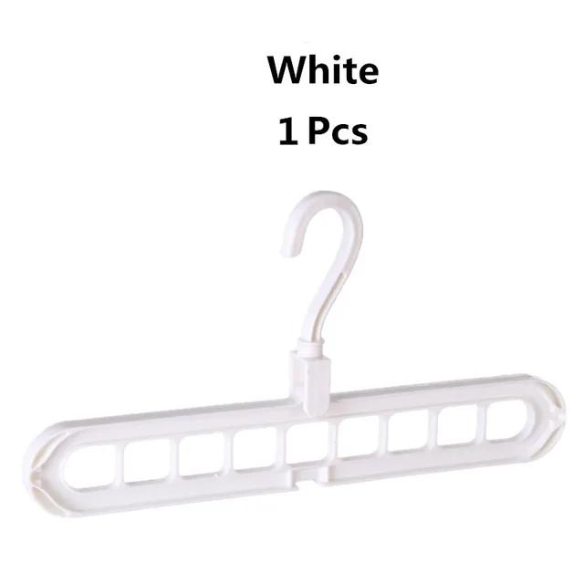 New 1/2pcs Magic Multi-port Support hangers for Clothes Drying Rack Multifunction Plastic Clothes rack drying hanger Storage Han
