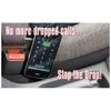 Drop Stop - The Original Patented Car Seat Gap Filler (As Seen On Shark Tank) - Between Seats Console Organizer, Set of 2 and Slide Free Pad and
