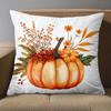 1 Pieces Autumn Pumpkin Decorative Throw Pillow Covers Polyester pillowcase, sofa decorative cushion cov