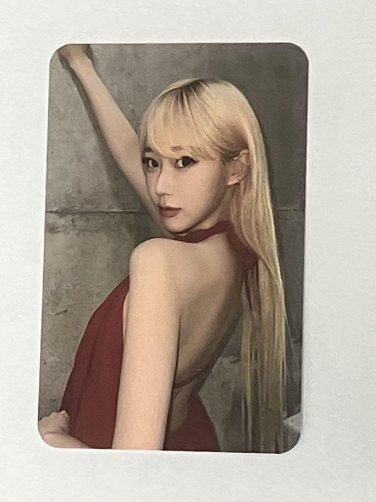 [USED] Aespa Whiplash Popup 70,000 Won Purchase Bonus Trading Card Gisele