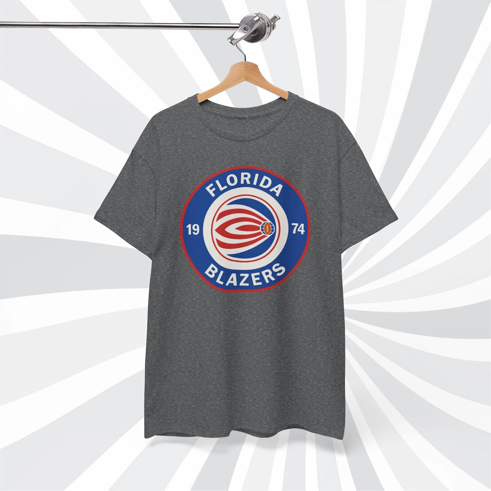 Florida Blazers 1974 WFL Vintage Football Circle T shirt XL