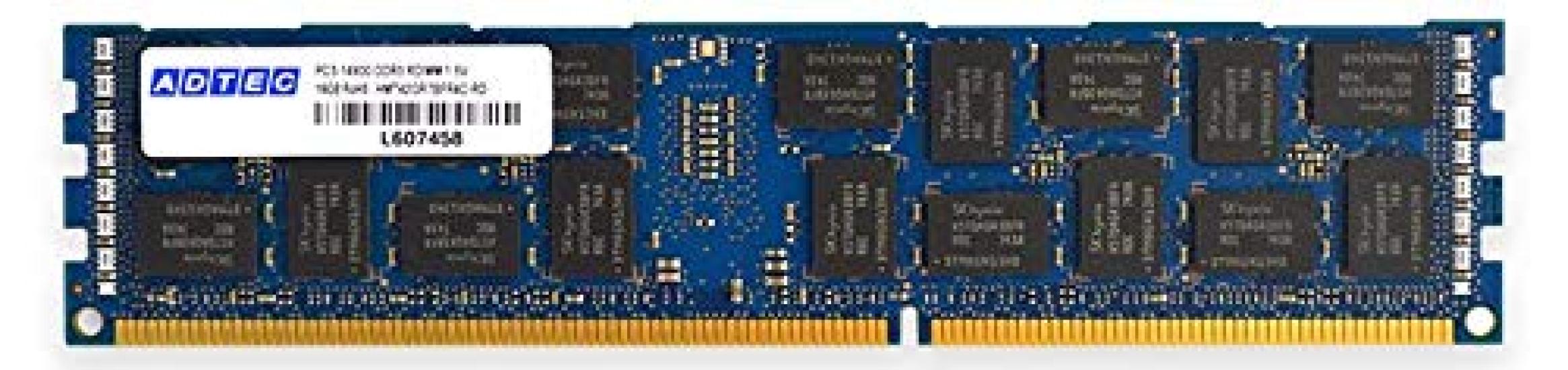 

Adtech Server Registered DIMM 8GB DR DDR3-1600/PC3-12800 ADS12800D-R8GD