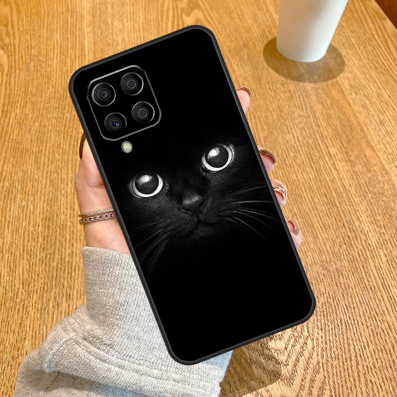 

Black Cat Staring Eye For Samsung Galaxy M32 M52 M13 M33 M53 M56 M36 M16 M31 M11 M12 M35 M55 M15 M14 M54 M06 Case Samsung M33