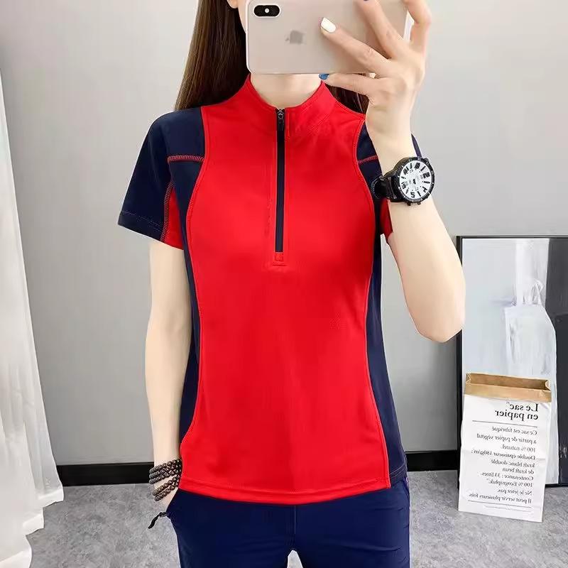 Women's Quick-Dry Long-Sleeve Sport T-Shirt - Breathable, Sweat-Wicking, Slimming, Perfect for Running and Hiking