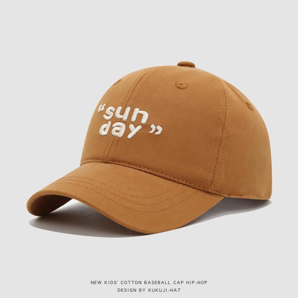 2026 Trendy Unisex Duckbill Baseball Cap: Embroidered Letters, Sun Protection, Face-Slimming Design for Spring & Summer