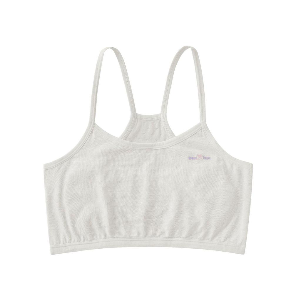 Girls' Anti-Bulge Vest Bra for Ages 7-12 - Ideal for Puberty and School