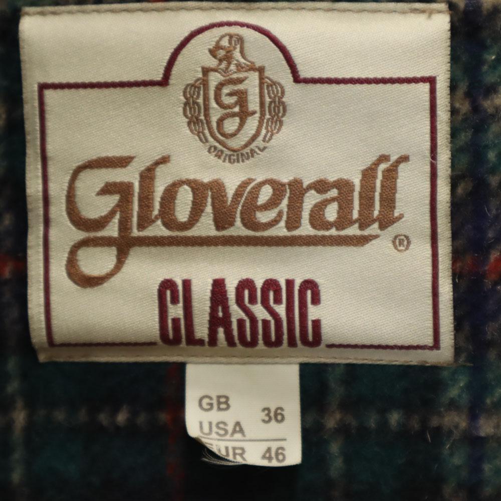 Gloverall 80s 90s Old British Wool Blend Duffel Coat 46 Beige Women Used
