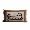 Nordic Style Animal Pillow Cover Embroidery Design Home Decoration Pillowcase  For Bedroom