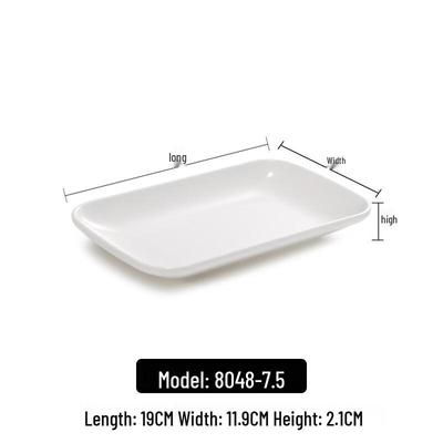 Rectangular Melamine Serving Dishes (5-Pack)