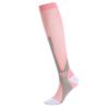 Unisex Nylon Compression Socks for Summer Outdoor Sports, Fitness and Yoga - Elastic Calf Length Athletic Socks