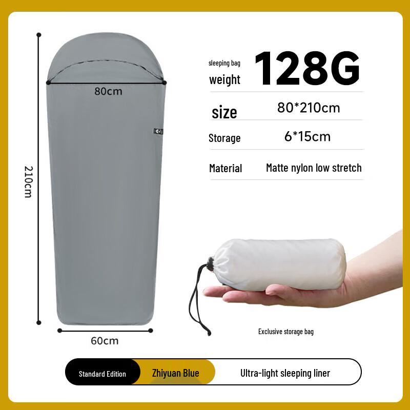 OLOEY Outdoor Goose Down Camping Sleeping Bag 210*80*60cm