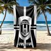 Juventus Beach Towel Super Soft Absorbent Comfortable Lightweight Suitable For Sports Travel Swimming Yoga Bathroom Beach And Pool