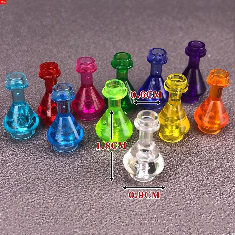 MOC Blocks 93549pb01 2608pb01 stone gem jewel Utensil Trans Erlenmeyer Flask Bottle Lab Medical Construction Bricks Children Playthings