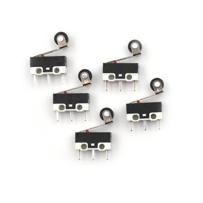 5Pcs New Ultra Mini Micro Switch Roller Lever Actuator Microswitch SPDT Sub Switch