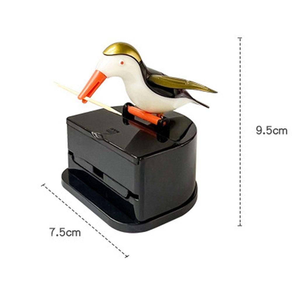 ABS Toothpick Dispenser Hummingbird Toothpick Can Convenient Toothpick Box  Home
