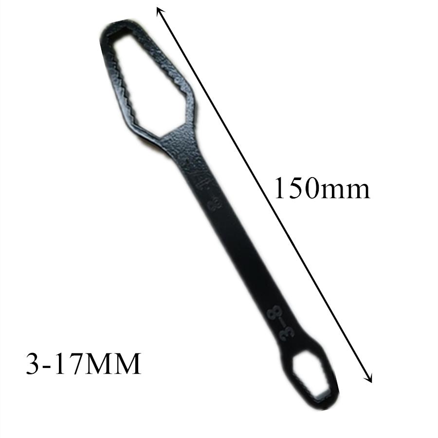 Ratchet Wrench Double Ended Spanner Repair Hand Tools for Car Bicycle Open End W