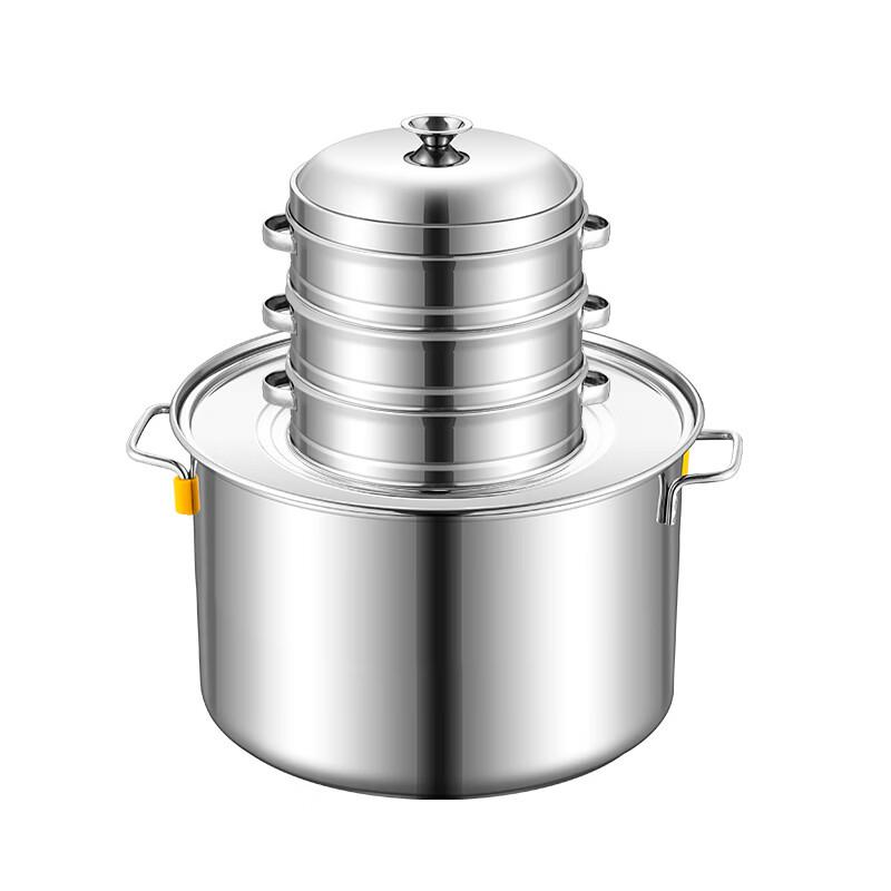 ZISIZ 16cm Stainless Steel Steamer Basket Set