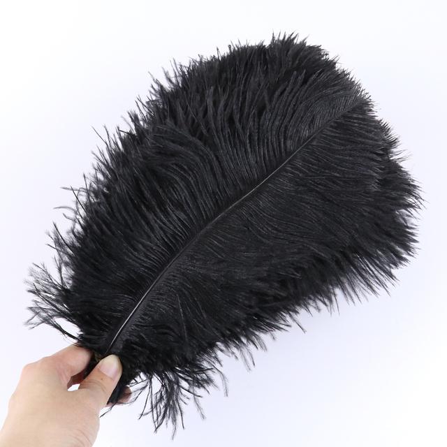 20Pcs Natural Ostrich Feather 15-20cm for Wedding Carnival Home Party Decoration DIY Handicraft Accessories Table Centerpieces