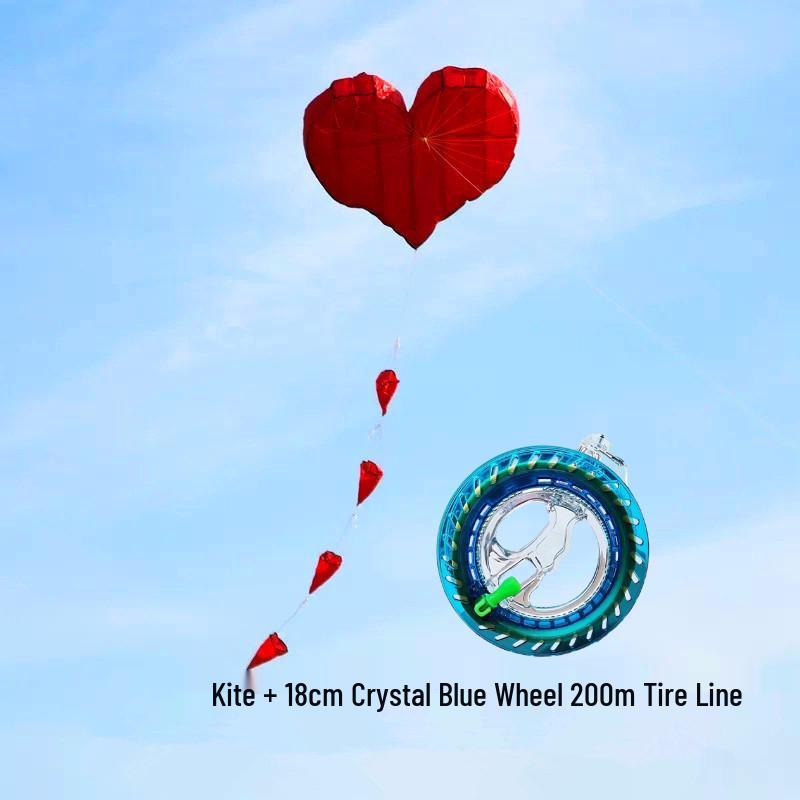 Weifang Red Heart Love Kite - Soft Body Adult Cross-Border Kite