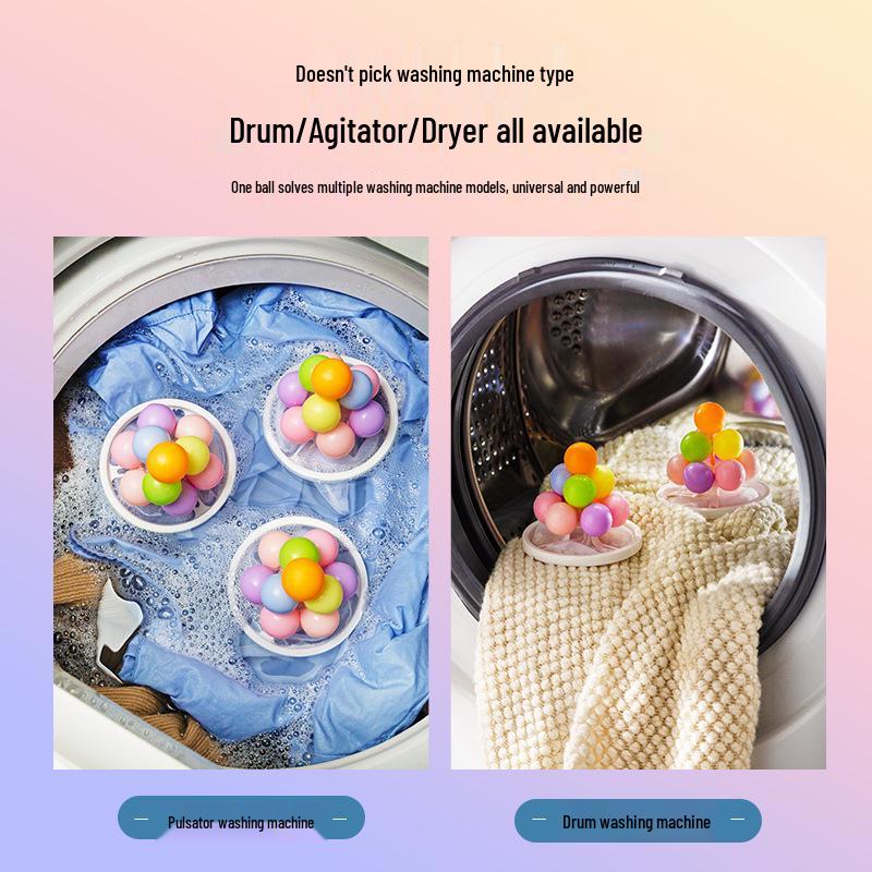 New Washing Machine Lint Filter & Hair Catcher Laundry Balls