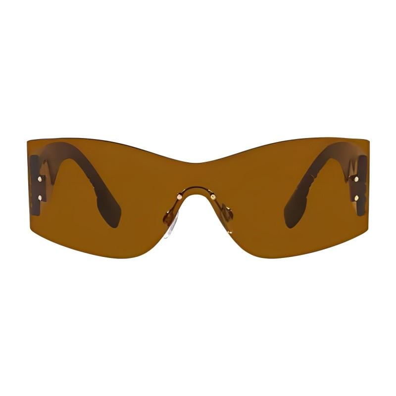 

Burberry Casual Minimalist Plate Frame Irregular Sunglasses Women s Brown 45 коричневый