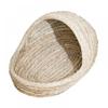 Geflochtenes Gras Natürliches Katzenbett Schlafbett Kratzmöbel Rattanbett Pantoffelform Kaninchen Hamster Eichhörnchen Matte Meerschweinchen Nest Haus