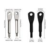 Portable Screwdriver Slotted Screwdriver Cross Shaped Small Screwdriver Keychain