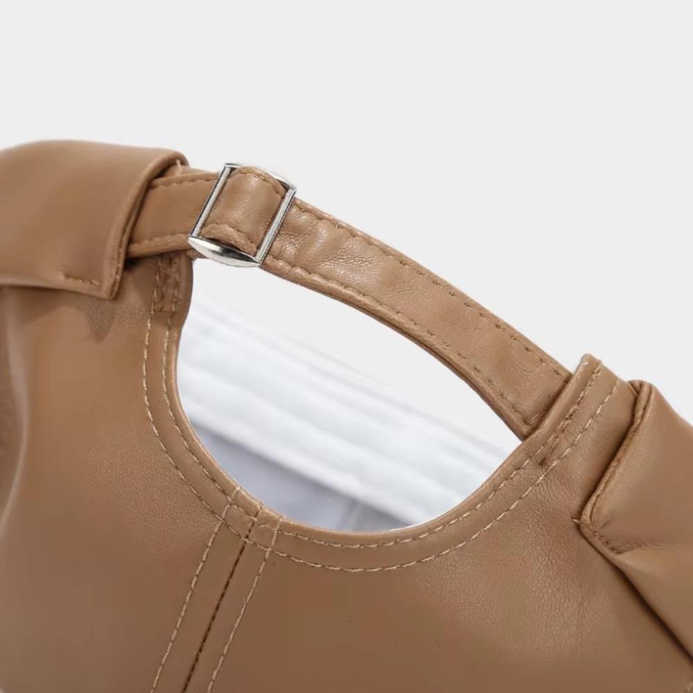 PU Leather Brimless Hat Retro Melon Skin Caps High Quality Docker Cap  Autumn Winter