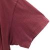 SANTA CRUZ Back logo Short sleeve T-shirt XL wine-red Men's Used