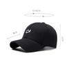 Studenten-Baseballkappe, bestickter Smiley, Sonnenhut für Outdoor-Reisen, für Männer und Frauen