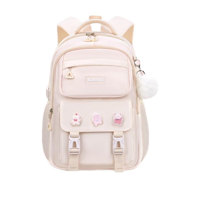 

Шкільні рюкзаки для учнів початкової школи із захистом хребта S бежевий