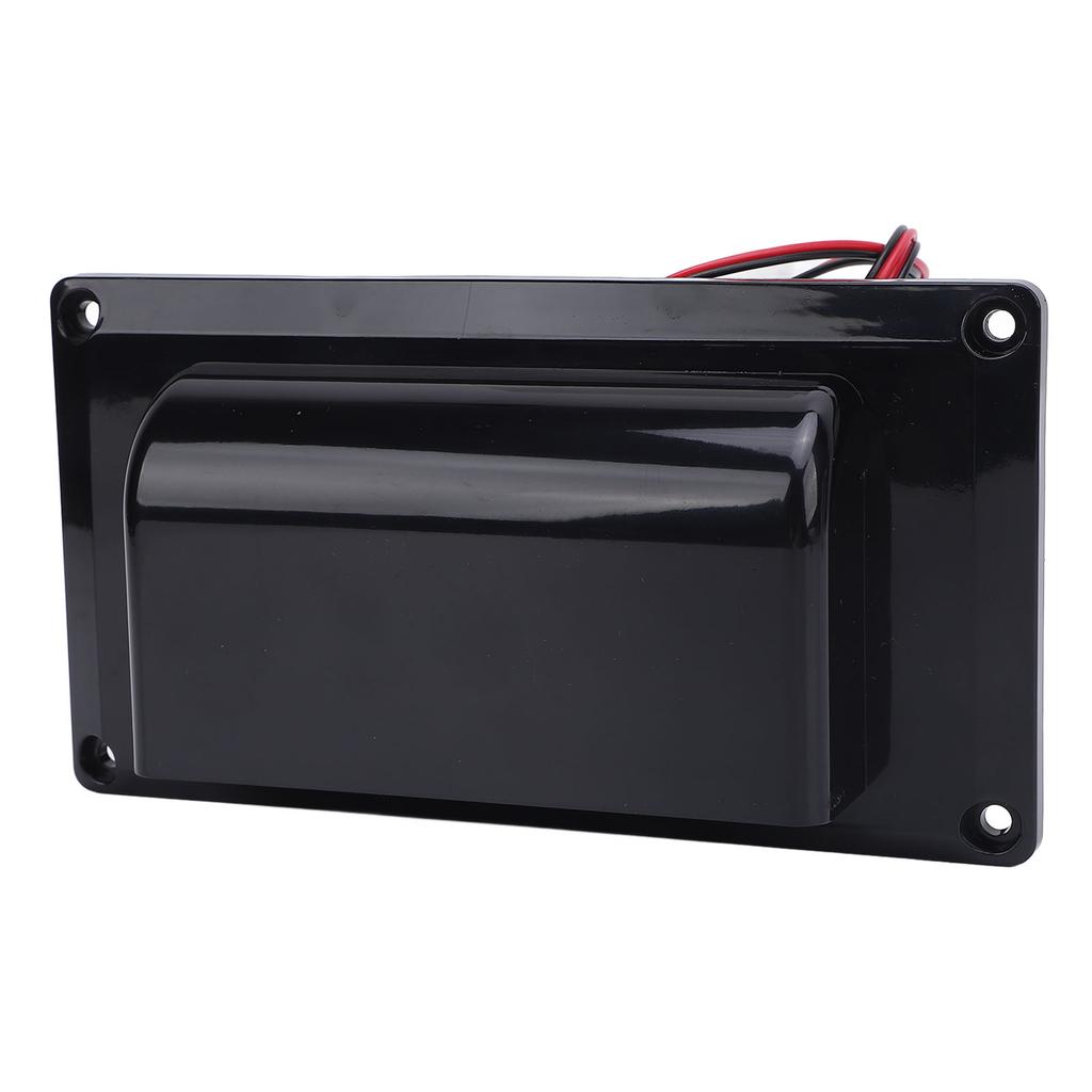 RV Side Vent Fan 12V 6W Motorhome Ventilation Exhaust Fan with Rainproof Cover for RV Trailer Bathroom Kitchen