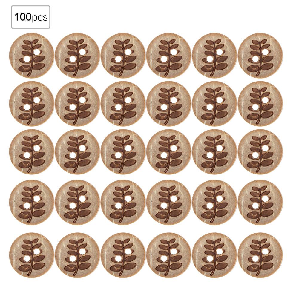 13mm 100pcs bag 4-Holes Round Buttons Sew Tools Accessories    Crafts   Wooden Button(226 13mm&nbsp;)