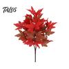 Non Fading Silk Plants Artificial Maple Leaves, Faux Hanging Plant for Home Decor, Realistic Cascading Mother's Day Flower Gifts Leaves Wall