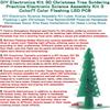 Diy Electronics Kit 3D Christmas Tree Soldering Practice Electronic Science Assembly Kit 3 Color/7 Color Flashing Led Pcb