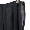 Emporio Armani Made In Italy Wide Straight Pants 38 Black Women Used