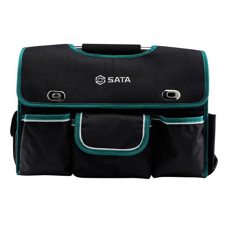 SATA SIDA 16" Steel Pipe Canvas Tool Bag for Electricians (Model 95187)