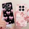 For Xiaomi Redmi Note 14 Pro 4G Case Luxury Butterfly Painted Cover Silicone Case For Redmi Note 14 Pro Plus Note14 Pro+ 5G Bags
