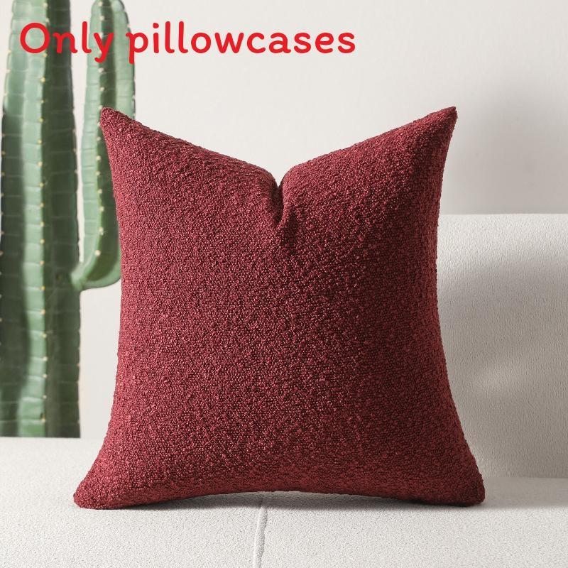 Stylish Soft Plush Chenille Cushion Cover For Home Decor In Different Sizes