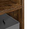 TV Stand with Drawers Smoked Oak 79 x 40 x 48 cm