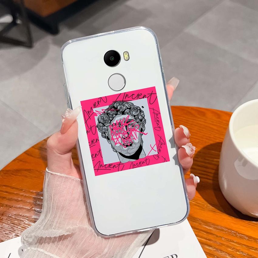 Hülle Für Redmi 4 3 6 Pro 4A 4X 5A 5 Plus K90 Niedliches Haifischkatzenmuster Handyhüllen Weiche Ultra Dünne TPU Silikon Anti-Rutsch-Schale Für Redmi Klare Rückabdeckung